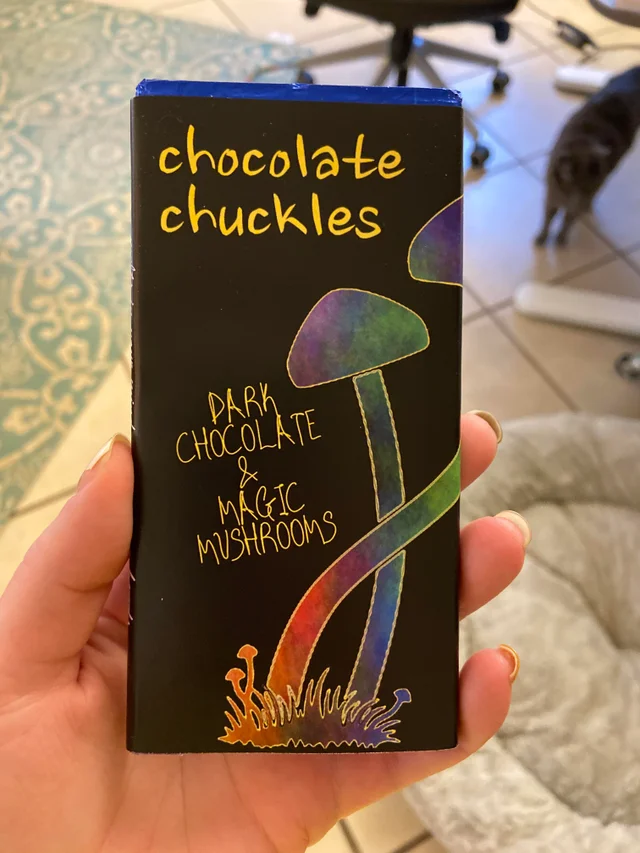 psilocybin mushroom chocolate bar