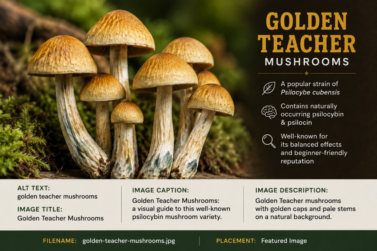 golden teacher mushrooms