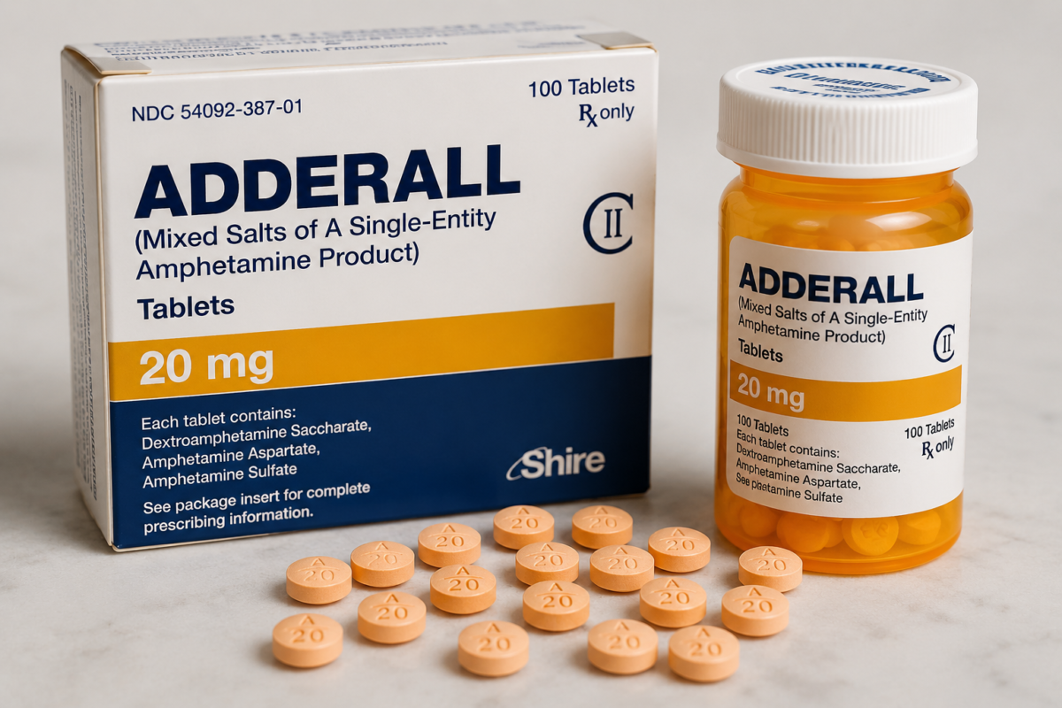 how long does adderall last
