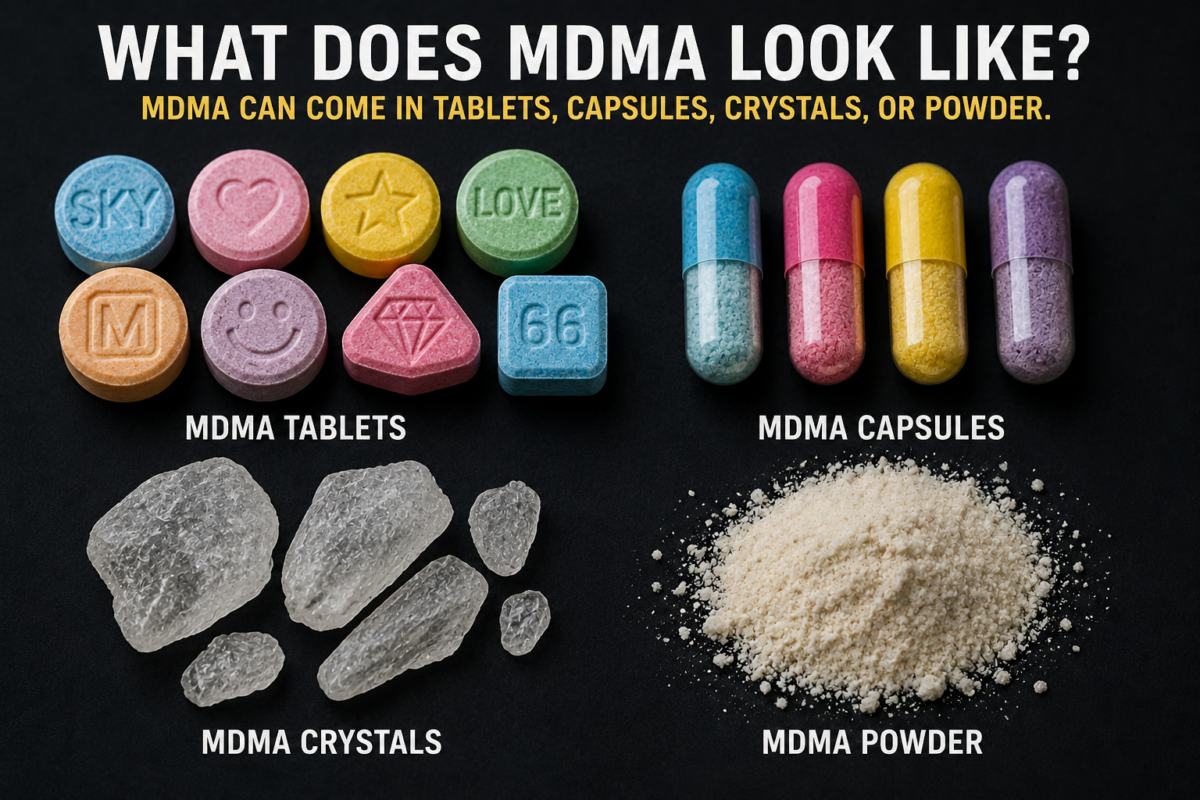 what does mdma look like