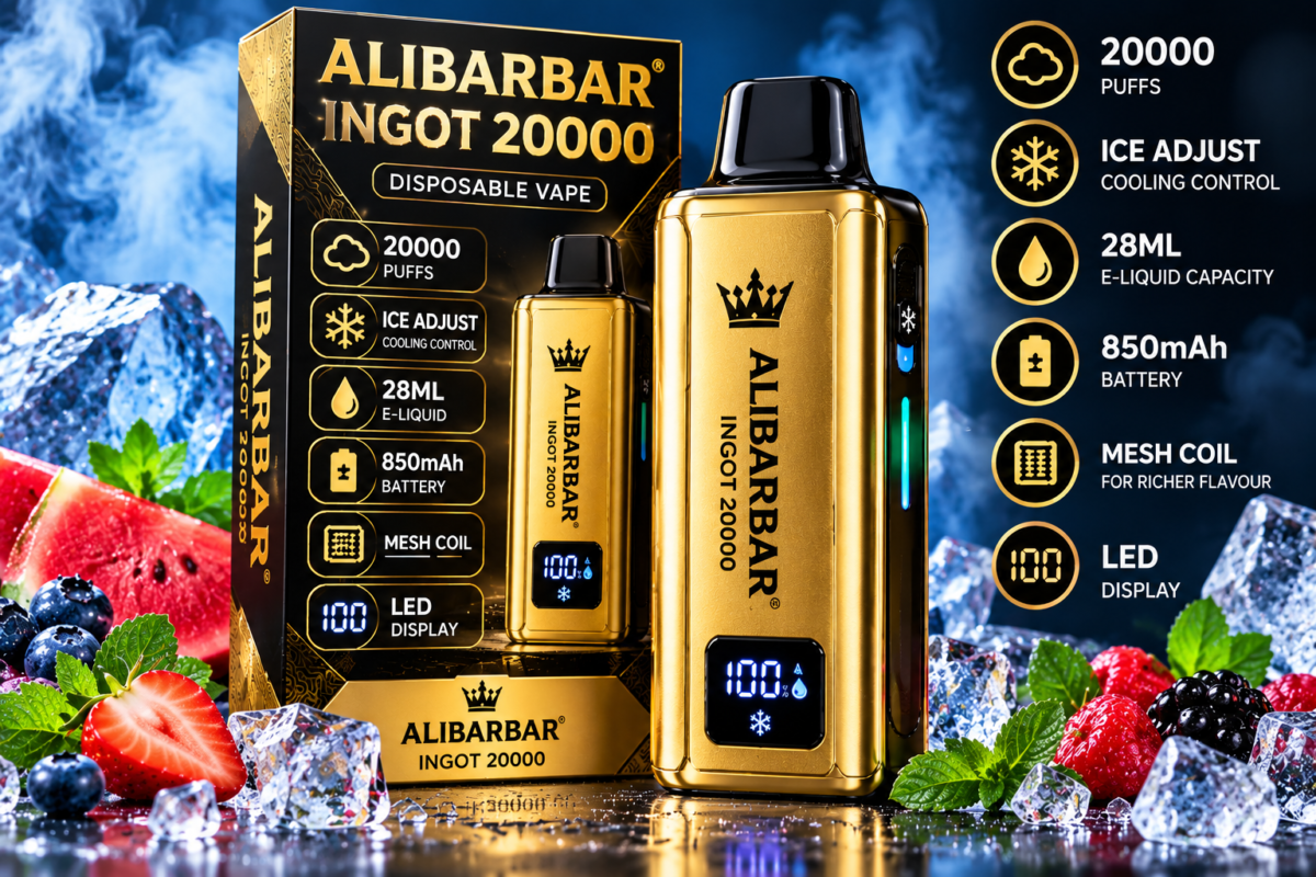 ALIBARBAR Ingot 20000 disposable vape