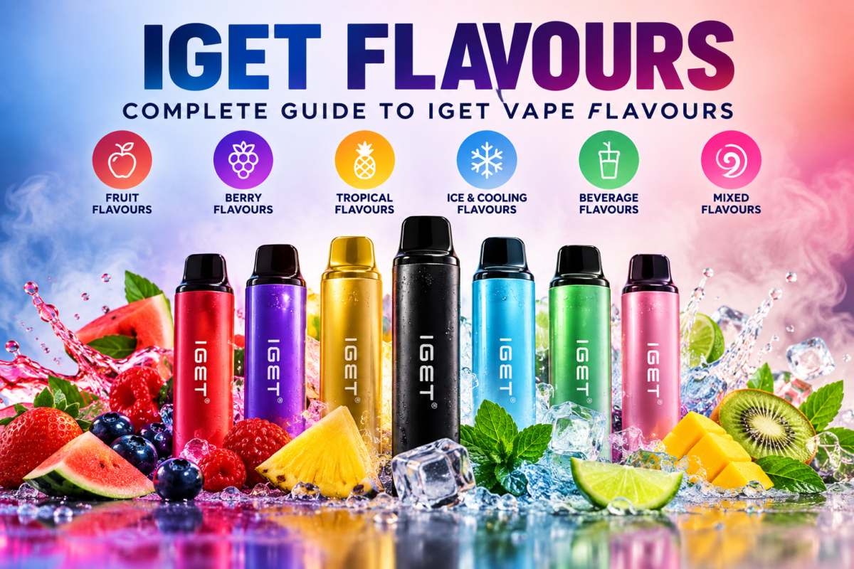 IGET Flavours and vape models