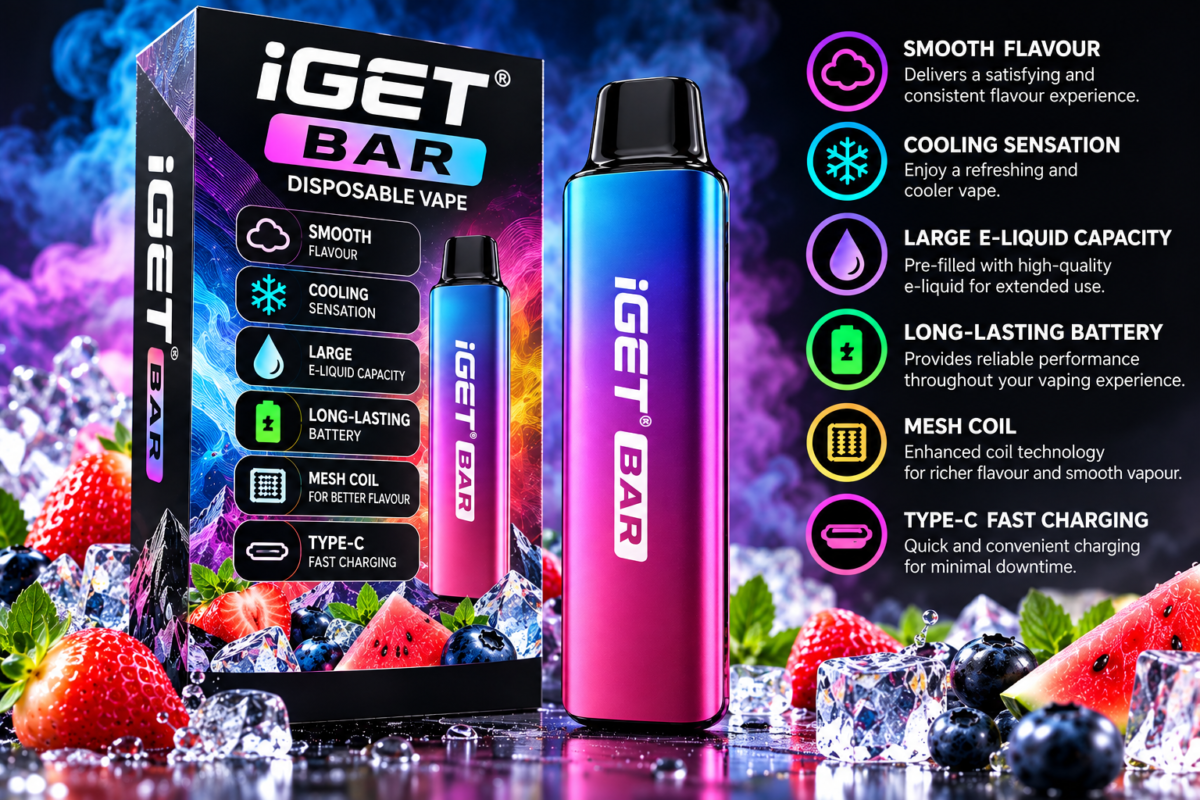 iGET BAR device and packaging