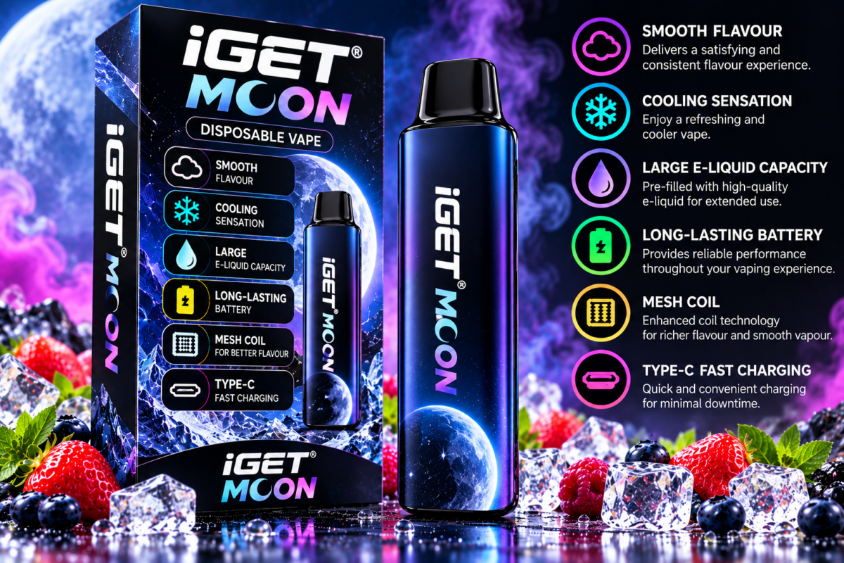 iGET Moon device and packaging