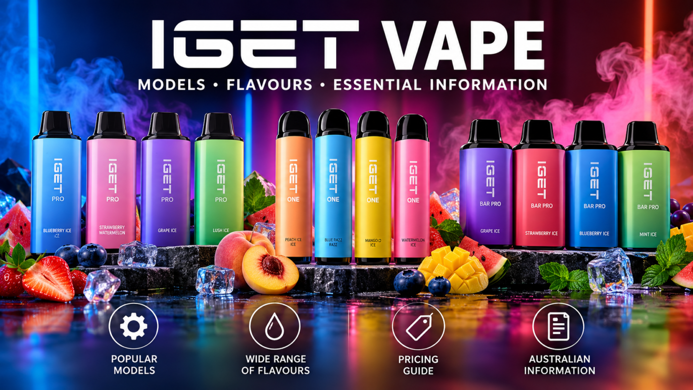 IGET vape models and flavours